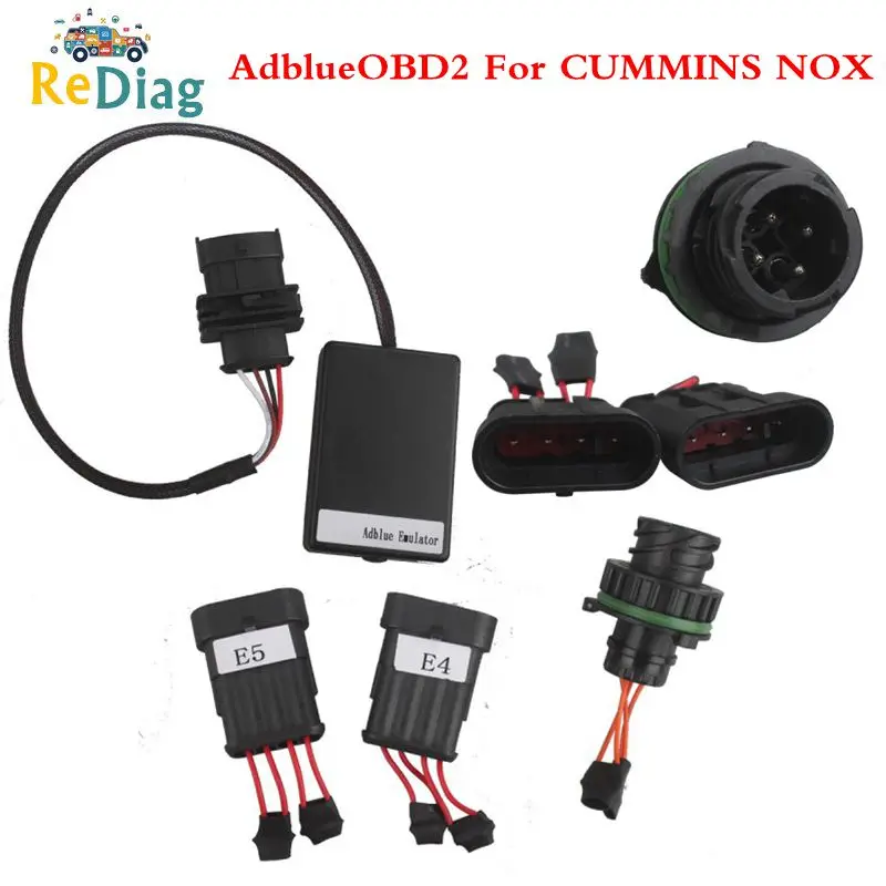 5 шт./лот Adblue эмулятор для Cummins NOX сенсор эмуляция поддержка для Евро 3 и 4 и 5 автомобильный считыватель кодов для Cummins Adblue Эмулятор