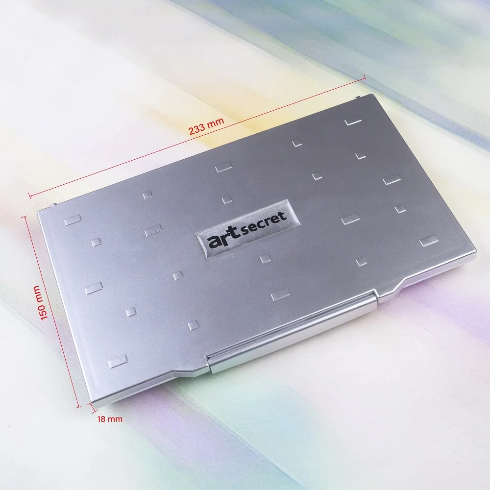 24 Grid Moisturizing Watercolor ABS Palette Foldable Travel Paint Box color palette,watercolor palette