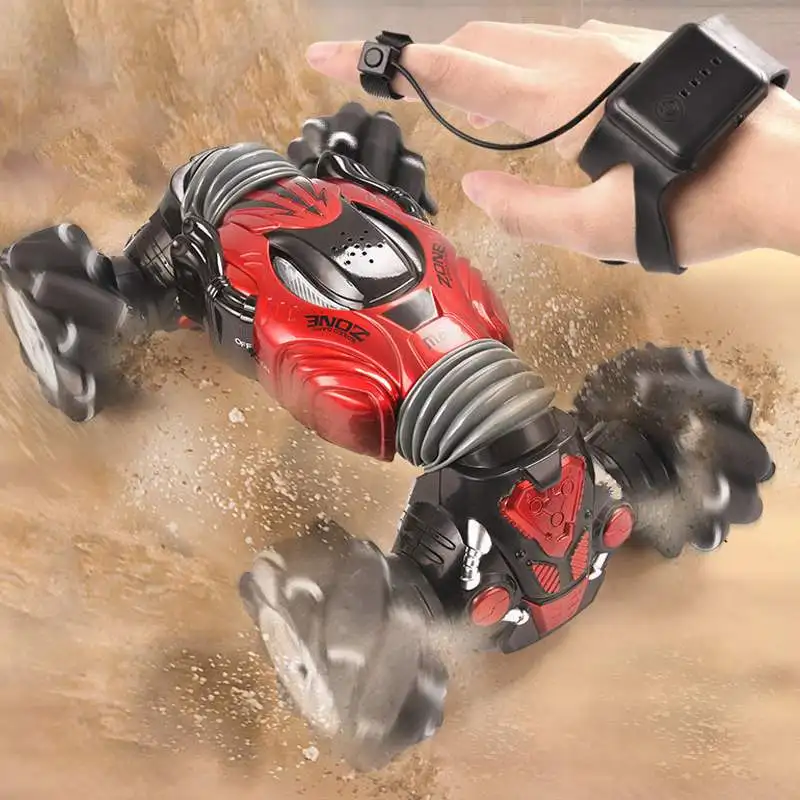 

Powerful Remote Control Off-Road RC Sensing Stunt Car Sensing Twist Stunt Car Toy Double Sided Flip Rock Dancing Climbing Car
