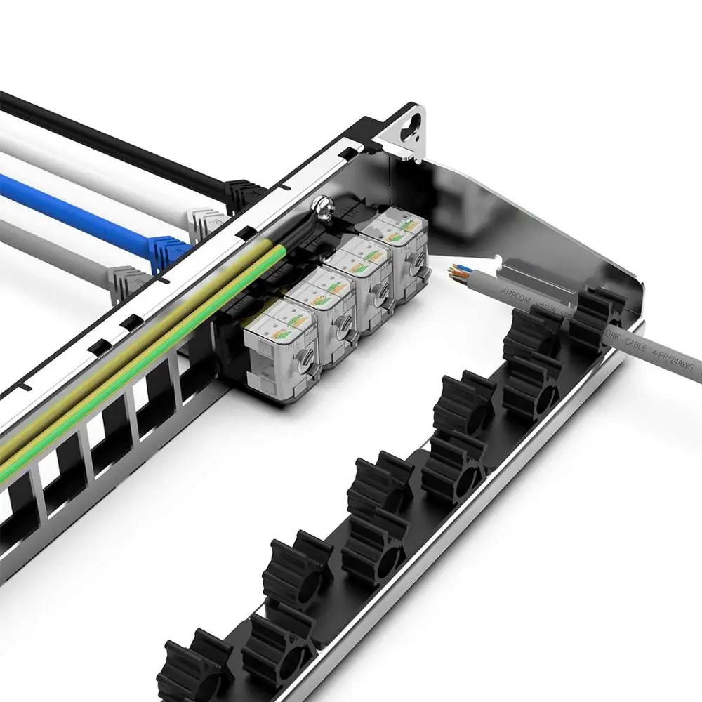 Устройство AMPCOM 10 шт. в упаковке с разъемом для ключей CAT6 без инструментов RJ45 UTP