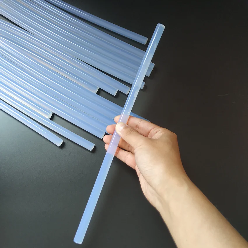 25PCS Long Glue Stick High Quality  Non-Toxic Transparent Hot Melt Glue Sticks For DIY  11mm X300mm