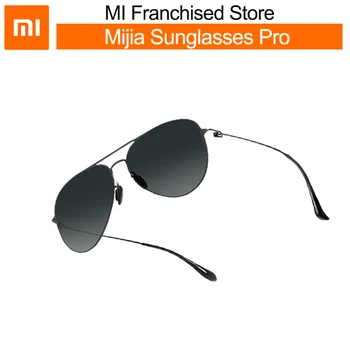 

Original Xiaomi Mijia Sunglasses Pro Polarized Mi Aviator Men Women Grey Retro Cycling Pilot Sun Glasses Mirror Travel Case 2020