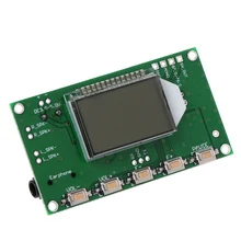 PLL lcd Цифровой FM радио приемник модуль 87-108 МГц беспроводной микрофон стерео Прямая поставка