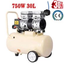

Air compressor Mute Small air pump Multifunctional air pump without oil 750W-30L