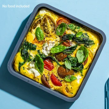 

4pcs Baking Tray Cooking Dividers Pizza Cake Home Dinner Oven Pan Solid Silicone Versatile Grid Dishwasher Safe Easy Clean