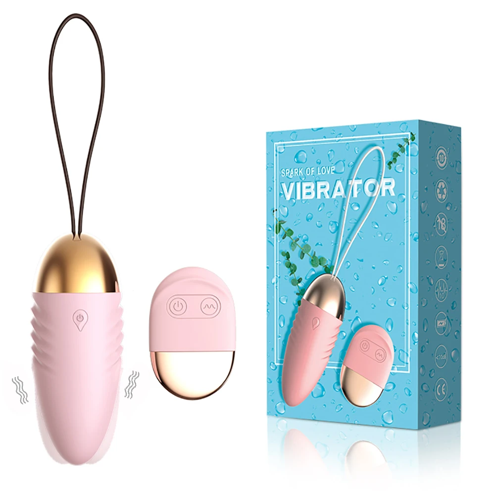 BLACKWOLF Wireless Remote Control Vibrating Egg Clitoris Stimulator Vaginal Massage Ball G-Spot Vibrators Sex Toys for Woman