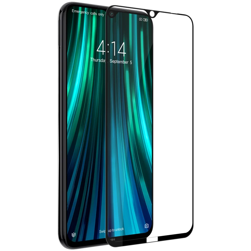 NILLKIN для Xiaomi Redmi Note8 закаленное стекло CP+ Pro 2.5D полное покрытие экрана протектор для Redmi Note 8 Переднее стекло ЖК-пленка - Цвет: Black