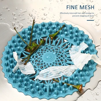 

Filter Mesh Sewer Kitchen Bathroom Hair Anti-blocking Tool Washing Vegetables Garbage Sink Floor Drain Cover Filter Kitchen