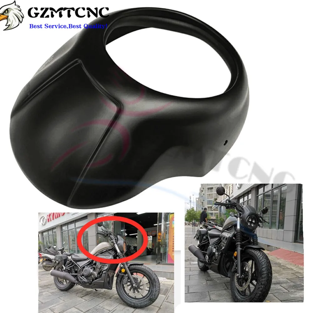 Cmx 300 Cm 500 Front Headlight Windshield Cowling Fairing For Honda Rebel 500 300 Cmx300 Cm500 21 Head Light Windscreen Covers Ornamental Mouldings Aliexpress