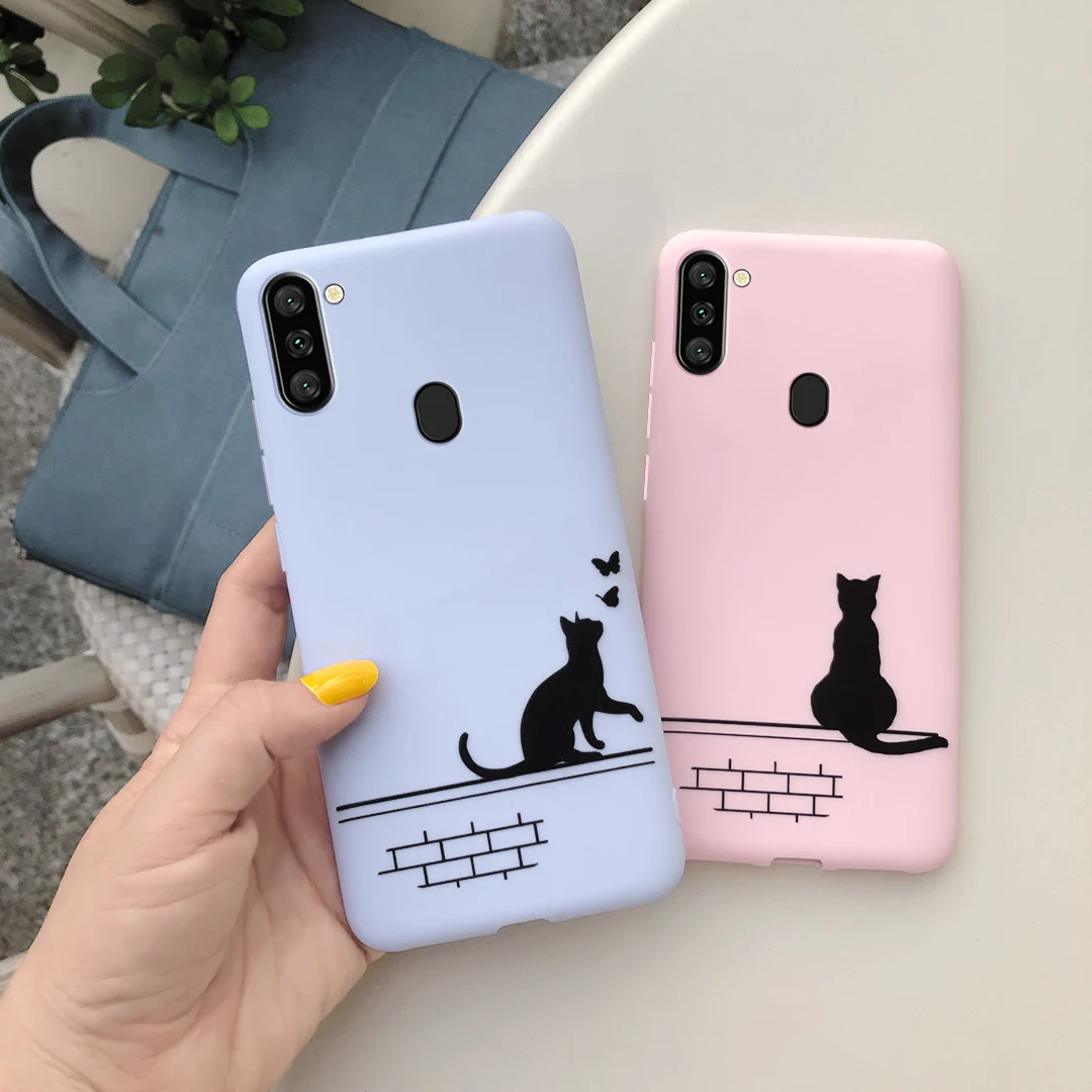 Shockproof Cartoon Silicone Phone Case For Samsung Galaxy A11 A 11 SM-A115F/DS 6.4