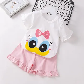 

2020 Summer Baby Girl Clothes Kids Princess Clothing Set Children Clothes Suit Infant Girls Outfit Toddler Child Pajama Sets
