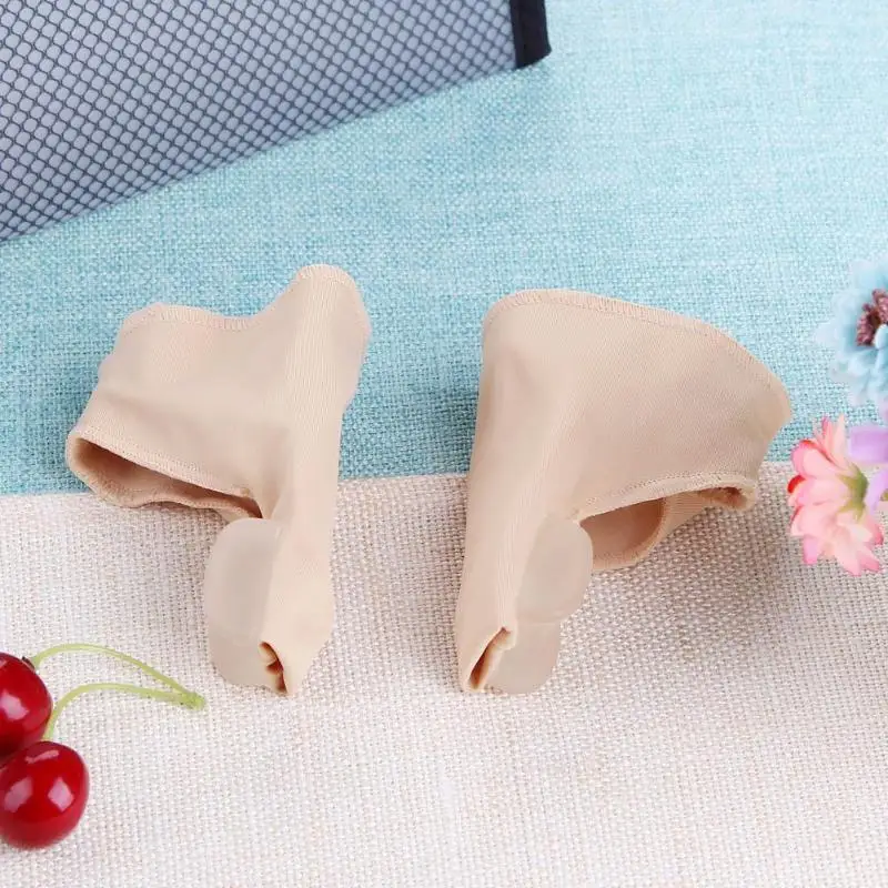 1Pair Pedicure Socks Big Bone Orthopedic Bunion Correction Silicone Hallux Valgus Corrector Braces Toes Separator Foot Care Tool