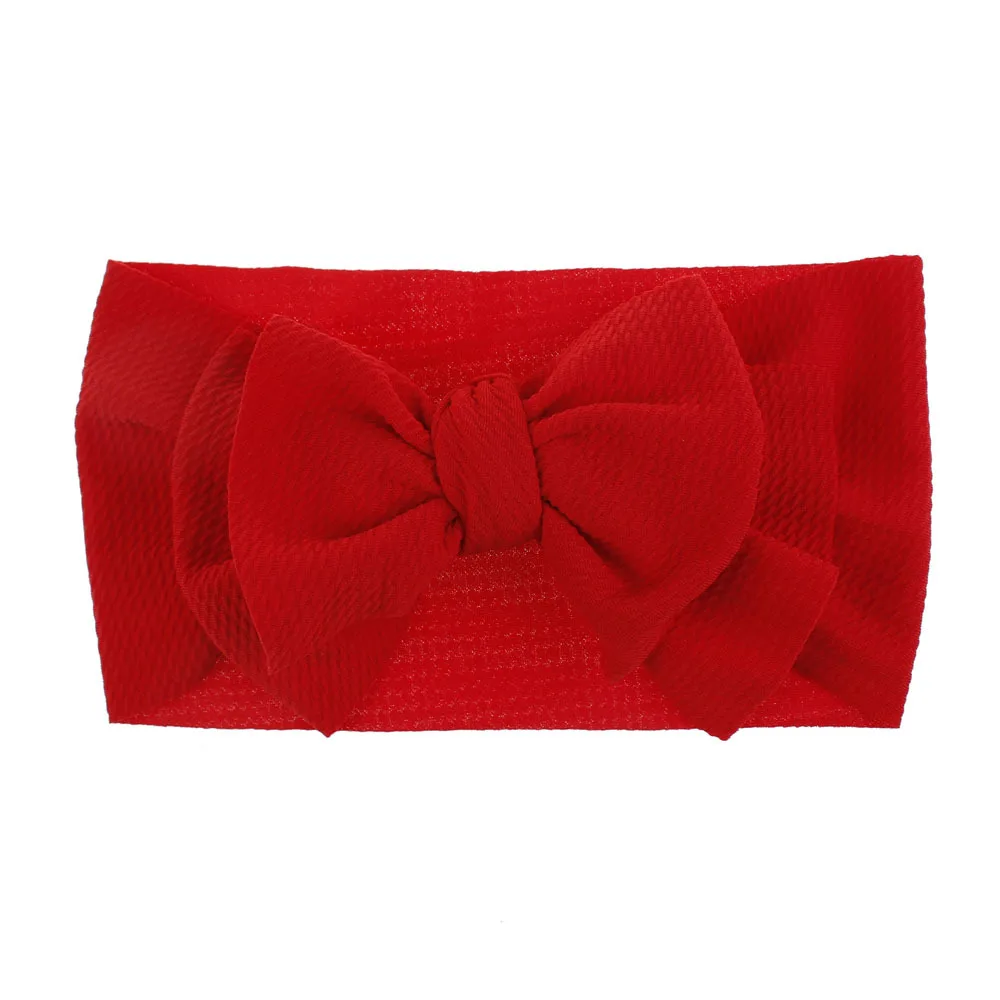 baby accessories box Fit All Baby Large Bow Girls Headband Big Bowknot Headwrap Kids Bow for Hair Cotton Wide Head Turban Infant Newborn Headbands born baby accessories	 Baby Accessories