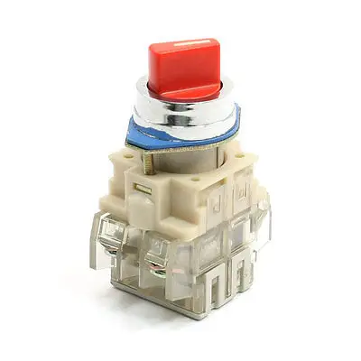 

Panel Mounted DPST 3 Position Self Locking Push Button Switch 220V 4.5A