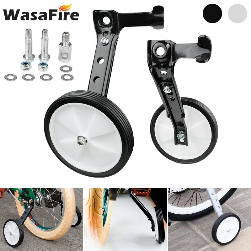 Ruedas de de bicicleta para niños, rueda auxiliar de 16 24 pulgadas, Universal, ajustable, estabilizador|Rueda de bicicleta| - AliExpress