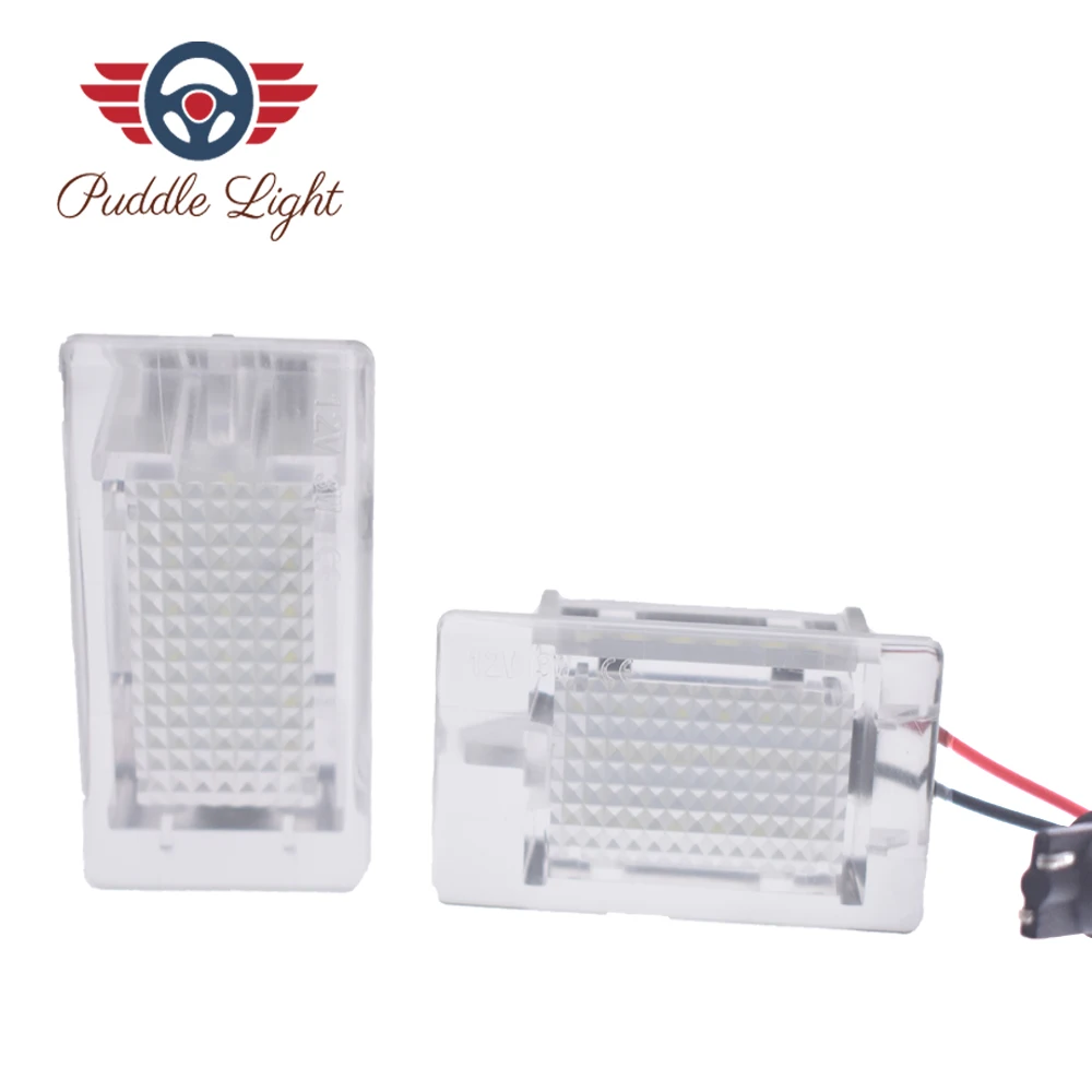 2шт 18SMD светодиодный светильник для двери для Ford Focus 11 Cabriolet Focus MK1 Facelift Escort Fiesta Granada Scorpio