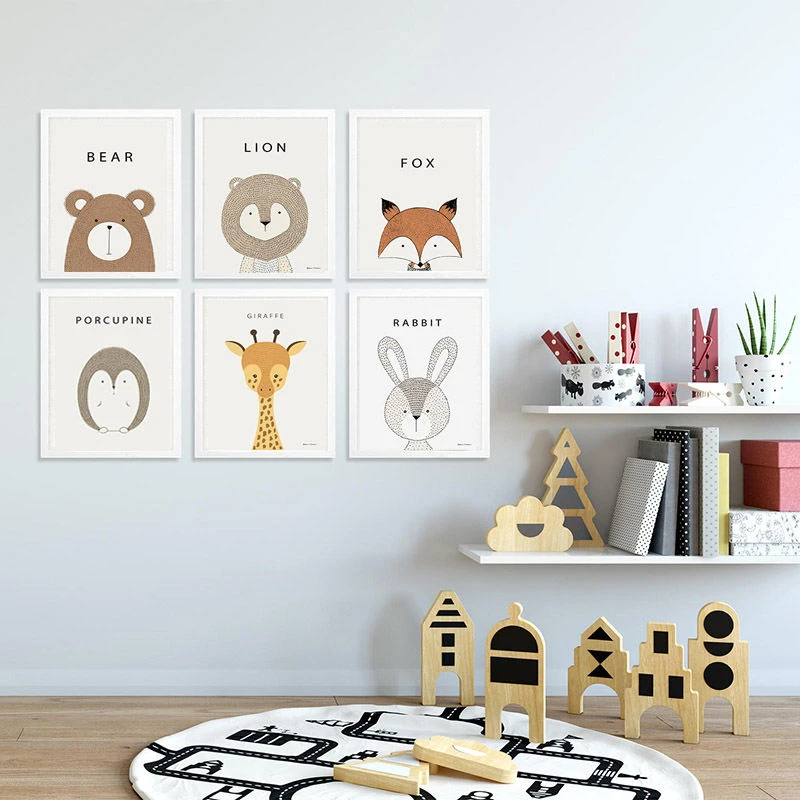 nursery paintings canvas