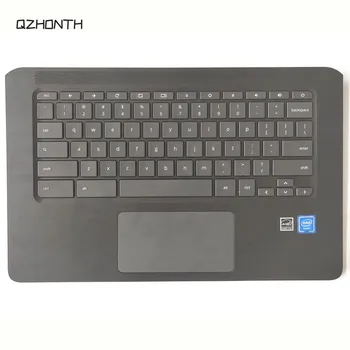 

Laptop Palmrest Top Case with Keyboard & Touchpad For HP Chromebook 14 G5 L14355-001