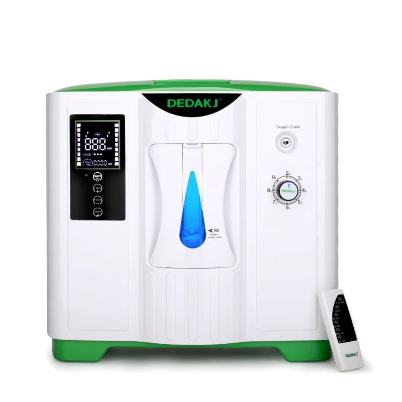 DE-2A 2L-9L Household Portable Oxygen Concentrator Low Operation Noise Generator HD LED Double Oxygene Machine | Бытовая техника