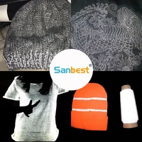 Sanbest Polyester Reflective Embroidery Thread 250M 75D/2 – Multicolor Night Safety Thread for Machine & Handmade Sewing - Image 5