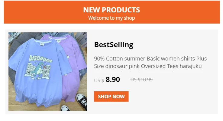 90% Cotton summer Basic women shirts Plus Size dinosaur pink Oversized Tees harajuku Korean Style Simple Tops Female TYD03