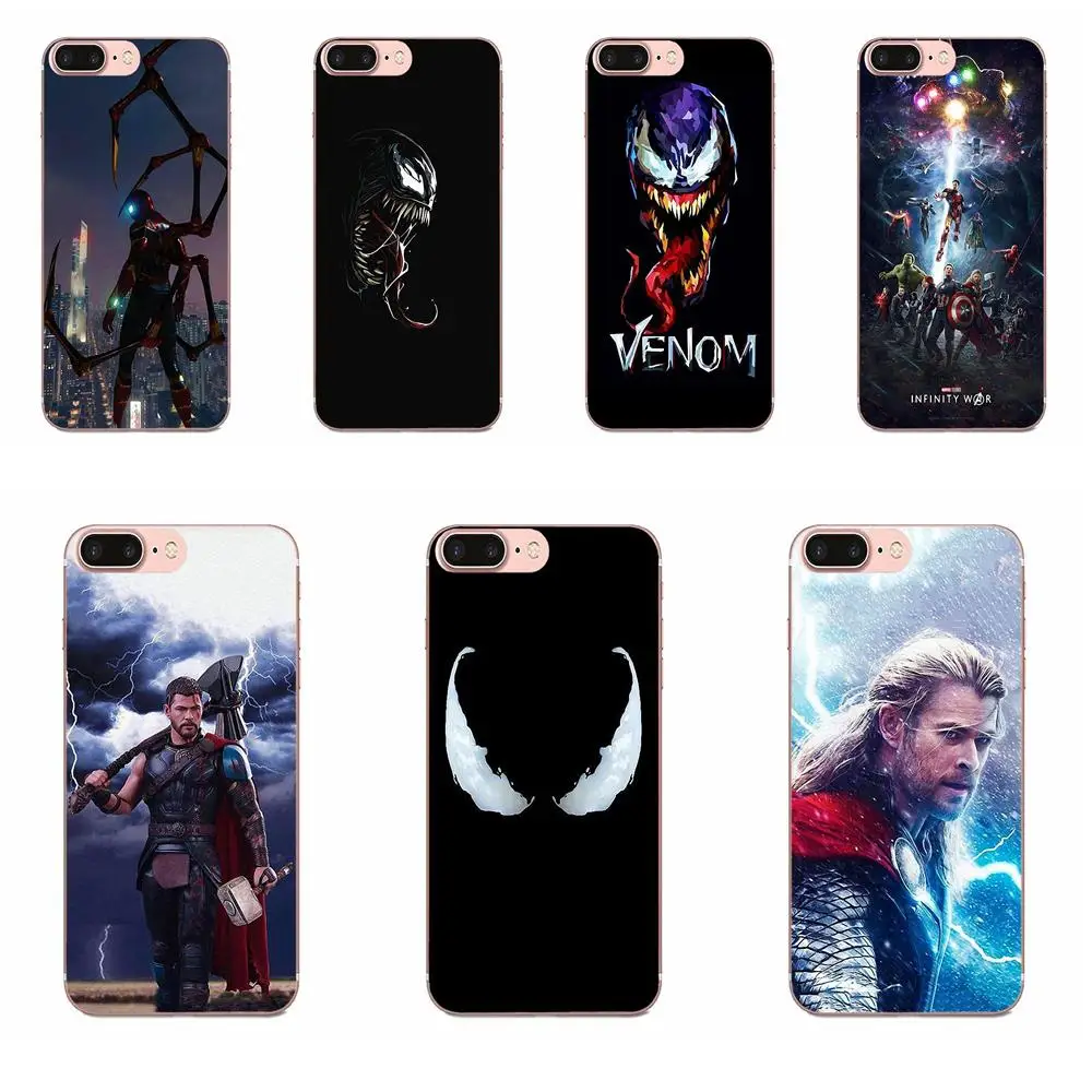 Высококачественная разноцветная книга комиксов Venom для Galaxy J1 J2 J3 J330 J4 J5 J6 J7 J730 J8 2015