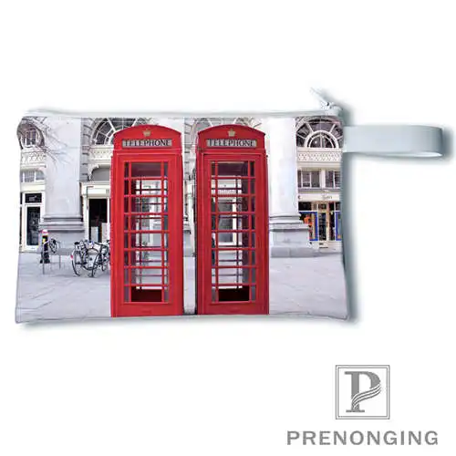 Customtelephonebox@ 2 кошелек с рисунком кошелек на молнии нулевой кошелек телефон Сумки для ключей модный небольшой женский кошелёк#19-01-22-5-229 - Цвет: Coin Purse