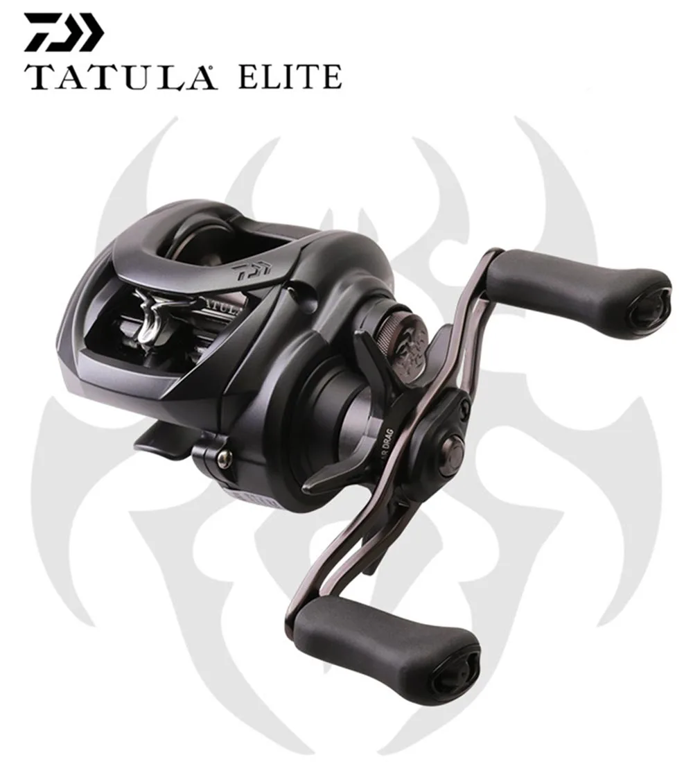 Новинка 2020 оригинальная Рыболовная катушка DAIWA TATULA ELITE 100H/HL 100HS/HSL 100XS/XSL 103HS/HSL 103XS/XSL катушка для заброса приманки 7BB + 1RB колесо