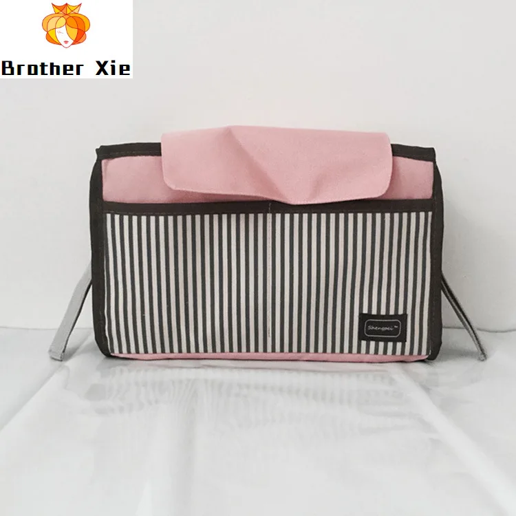 

Baby cart hang bags changed bottles paper diaper pants large capacity to receive mummy bag can be customized