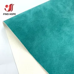 Luxurious Suede - Texture Waterproof Leatherette Fabric Roll for Creative DIY Projects (Sky Blue 10)