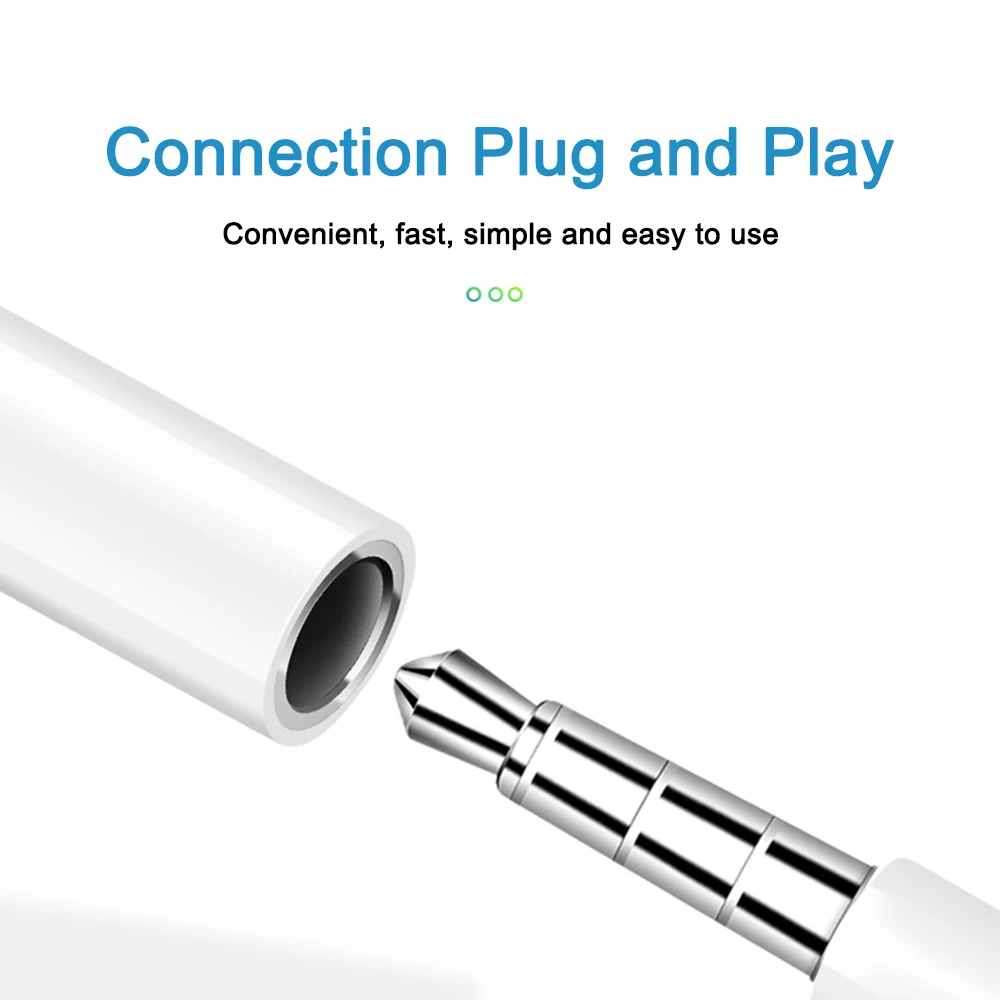  USB C per Aux Stereo da 3.5mm Auricolare Adattatore Audio Digitale Martinetti 24BIT HD Tipo-C Cavo 
