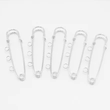 5 шт ручной diy брошь, заколка, аксессуары булавка с тремя отверстиями