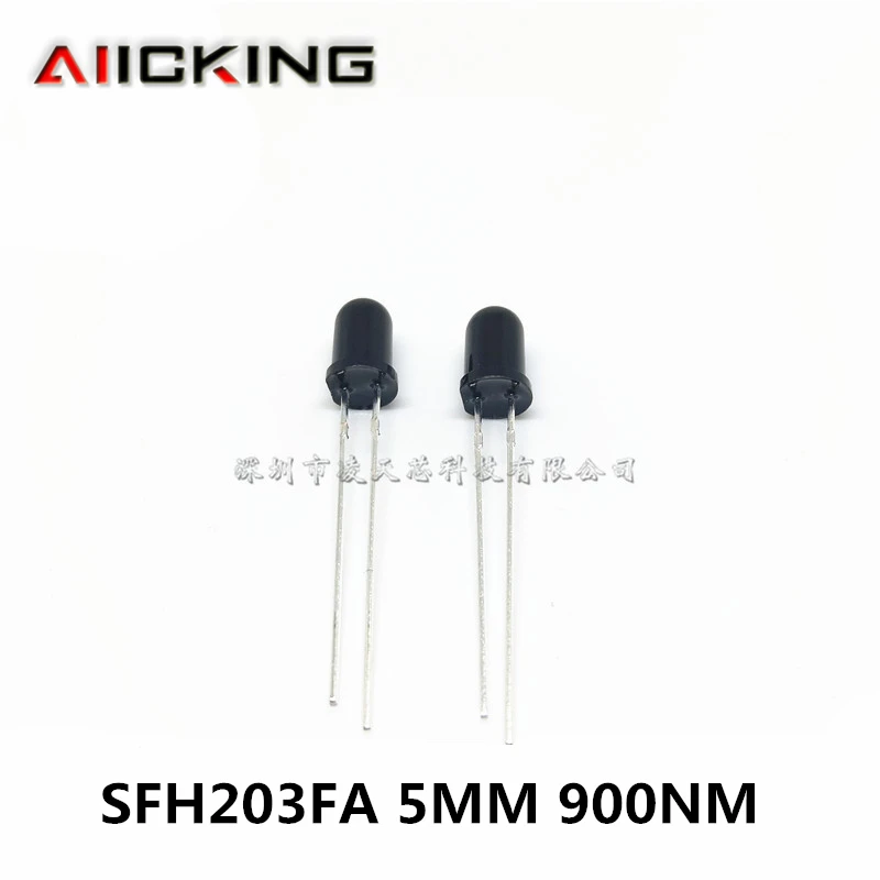 50/PCS SFH203FA 5MM 900NM  Photodiode Imported original main receiving and transmitting photoelectric switch Hall sensor