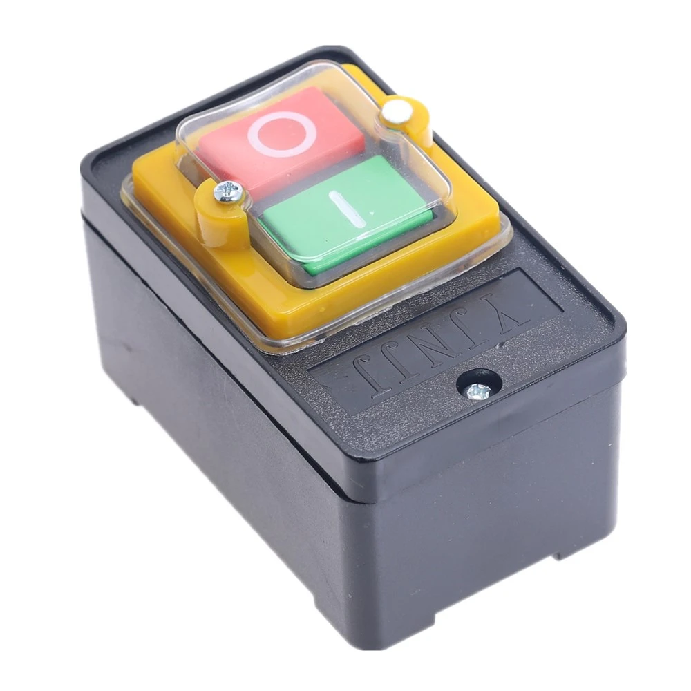 On Off I/O Start Stop Waterproof Push Button Pushbutton Switch 10A ...