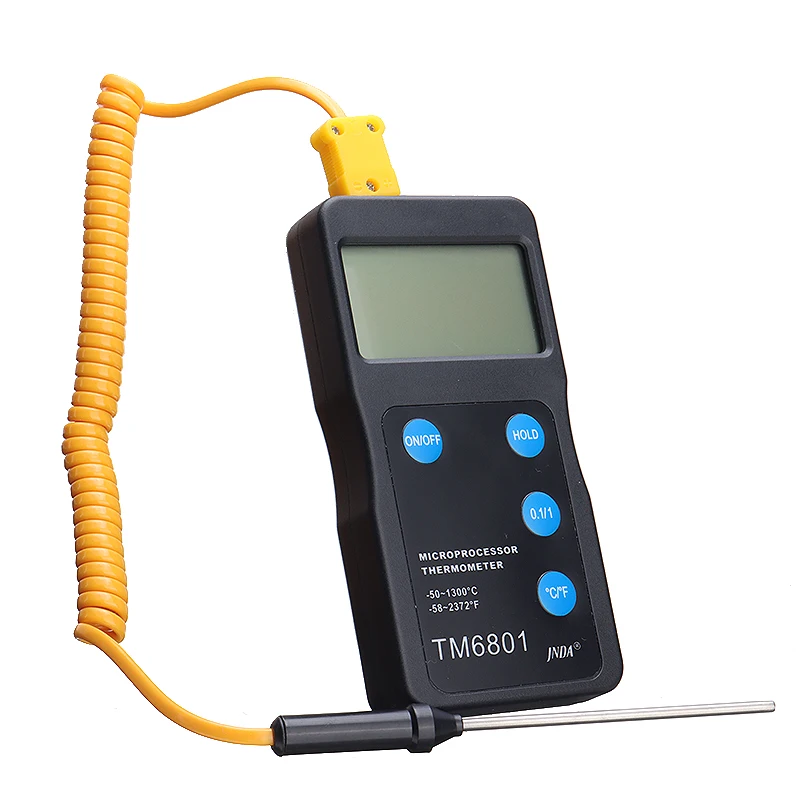 Black K Type Thermometer Detector Portable Digital Temperature Tester