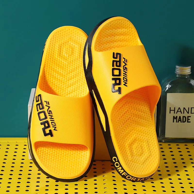 Slippers Men's Rubber Non-Slip Korean Version Fashion Sports