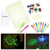 Drawing Board A5 Big Size Illuminate Luminous LED Graffiti Draw With Light In Dark Children Kids Paint Educaitonal Toy Boy Girl 1