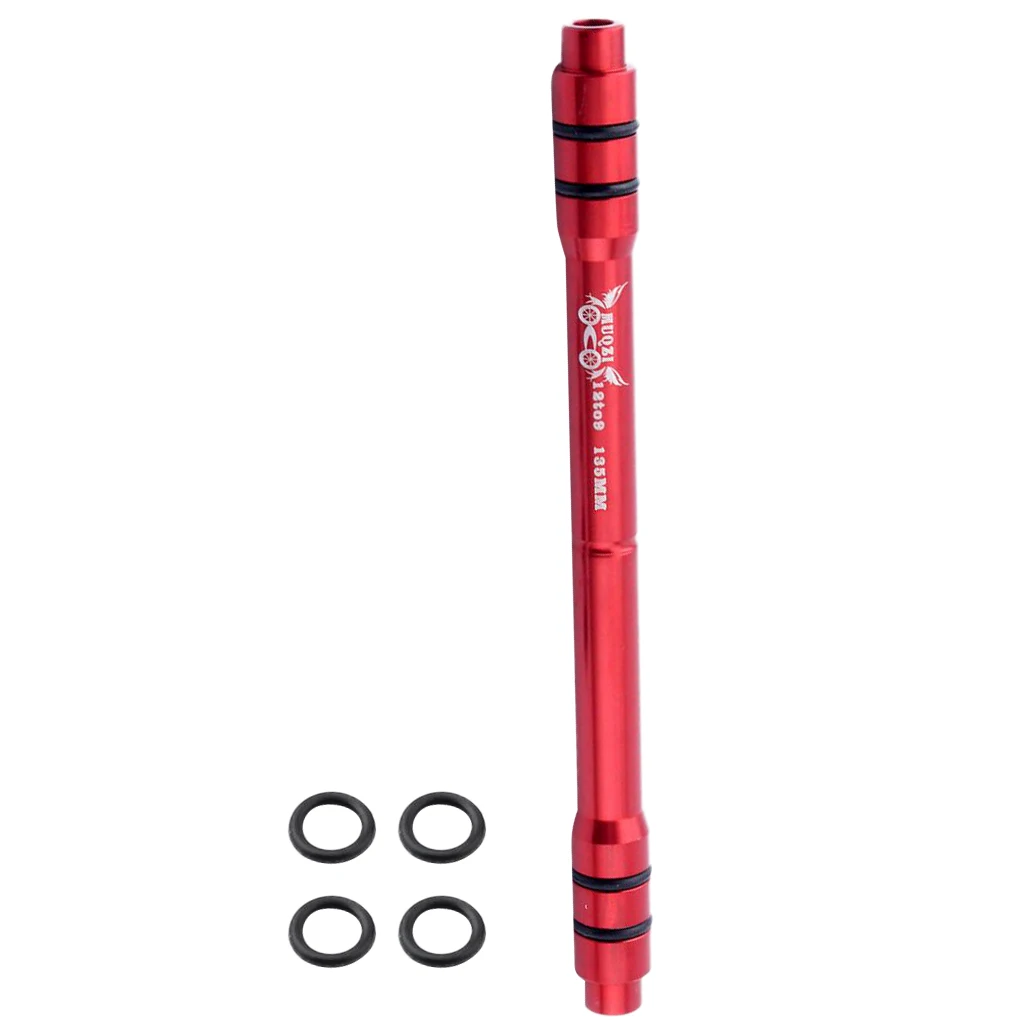 Bicycle Cycling Rear Hub Thru Axle Quick Release Axis Seat Adapter for MTB Mountain Rode Bike Parts