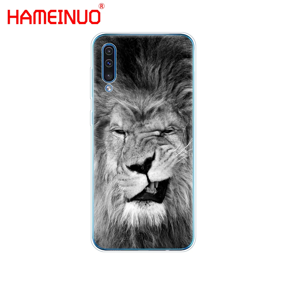 Силиконовый чехол для телефона samsung Galaxy S10 E PLUS A10 A20 A30 A40 A50 A70 A10E A20E M20 Lion tiger Fashion Lovely Animal