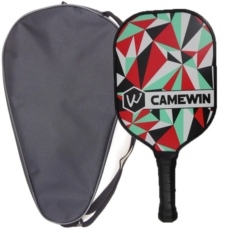 CAMEWIN Pickleball Paddle Теннисная ракетка из стекловолокна Beat Racquet Honeycomb Beat с ракеткой сумка для переноски одной группы спорта на открытом воздухе