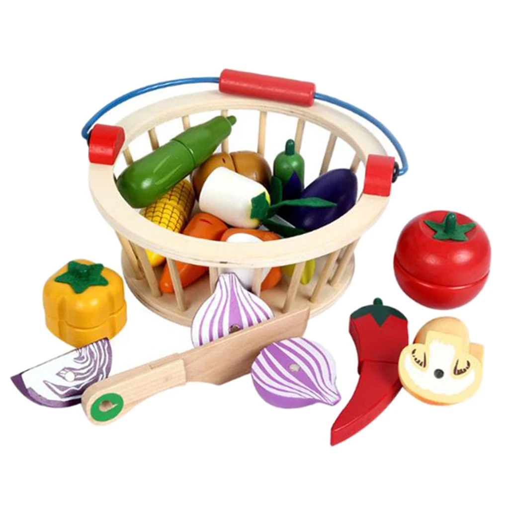 Play Food Toys, Pretend Play Kitchen Set Cutting Cake Play Kitchen Sets, Toddlers Pretend Food Playset Toy Set