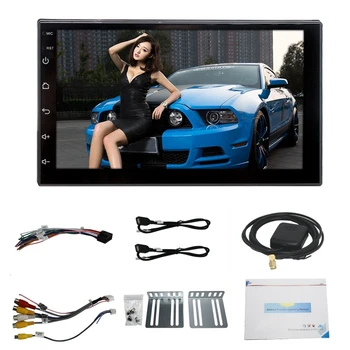 

7 Inch 2 Din Android 8.0 Car Multimedia Universal Player Car Gps Navigation Integrated Machine Smart 2.5D Tempered Sn Blueto