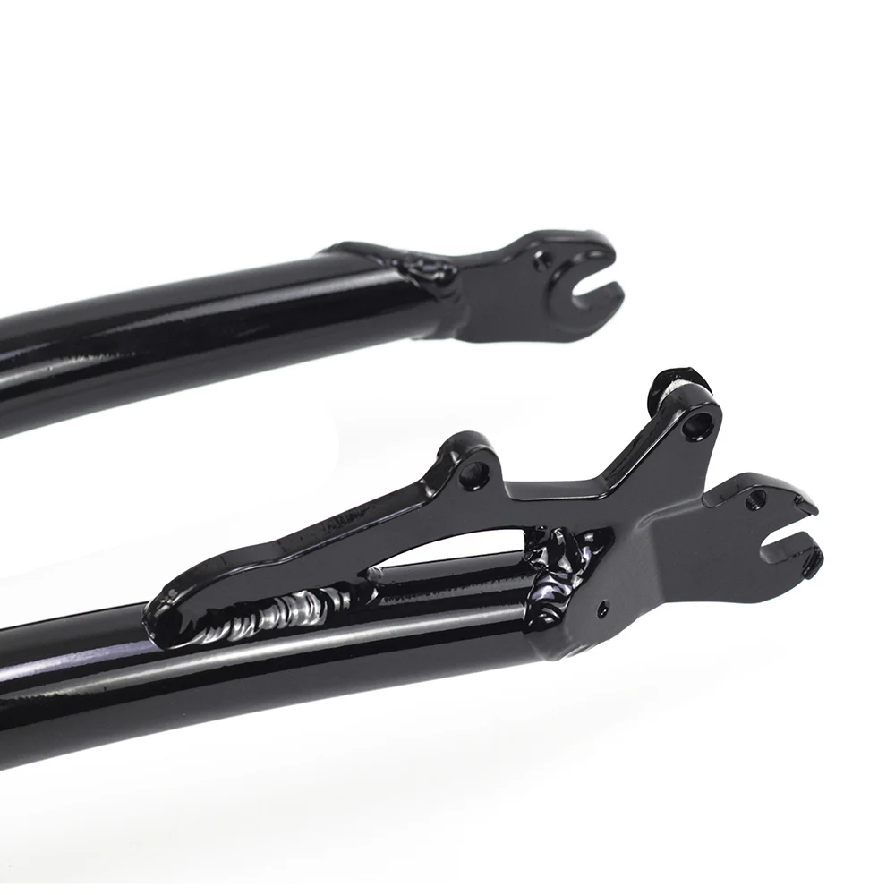 

Aluminum 700C Road Bike Rigid Fork 28.6mm 1 1/8" Disc Brake V Brake Bent 100mm 28 zoll Touring Bicycle Forks