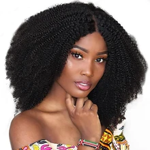 Африканские Курчавые Кудрявые волосы 3 пряди бразильских волос Remy человеческие волосы пряди волос для наращивания 8-30 дюймов натуральный двойной уточно-настилочно переплетенные