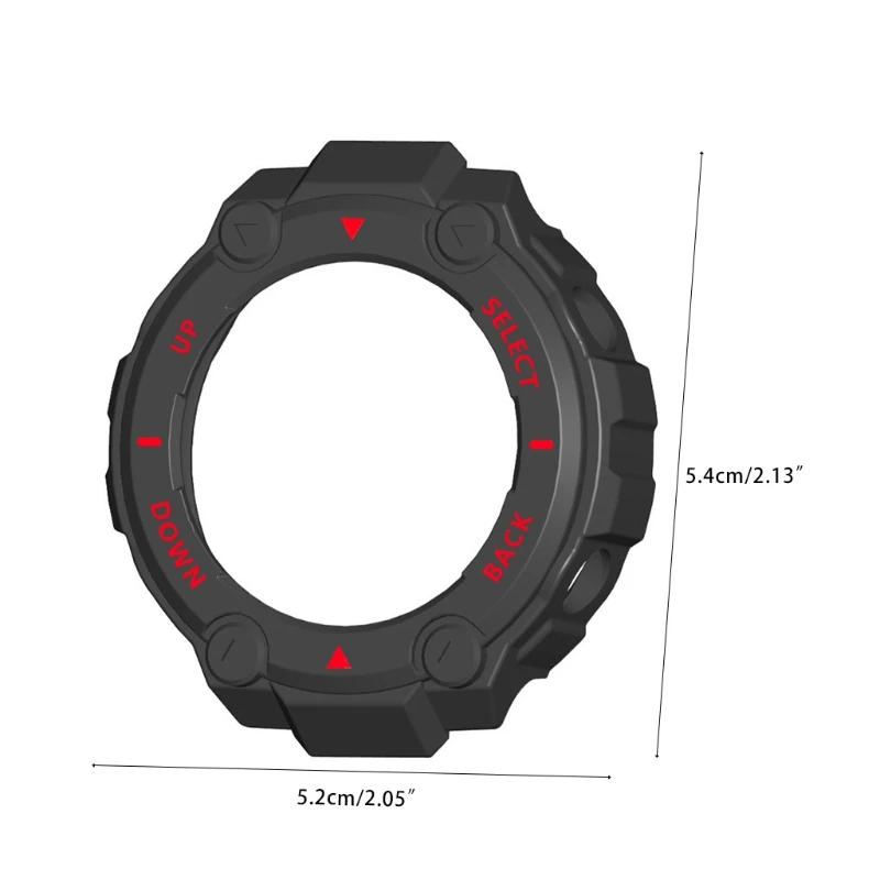 ȣȯ -Amazfit T-Rex/T Rex Pro ð Ŀ ̽ Anti-Scratch 淮     1PC
