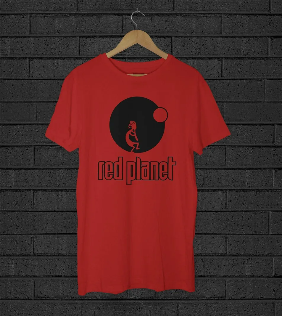 Red Planet Records Футболка-Detroit Techno Acid House подземное сопротивление для молодежи среднего