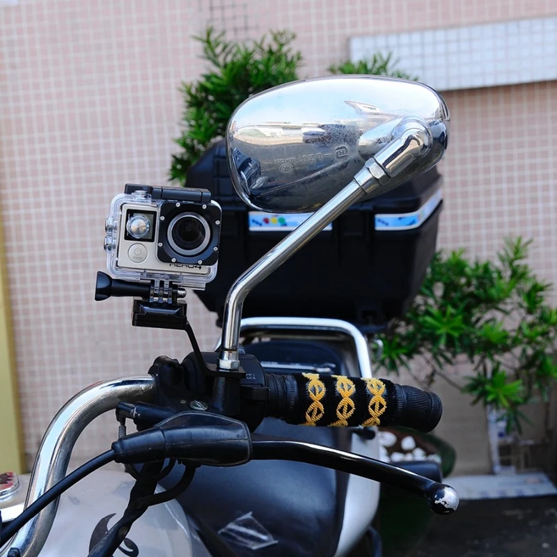 Puluz велосипедная сумма для Hero6 8,5x4,5x2,5 см фиксированный металлический держатель для мотоцикла для Hero5 Session