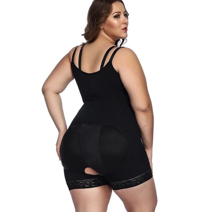 assets by spanx HEXIN Women's Bodysuit Open Bust Shapewear Full Body Shaper fajas reductoras Plus Size Waist Trainer Women's Underwear Corset best body shaper