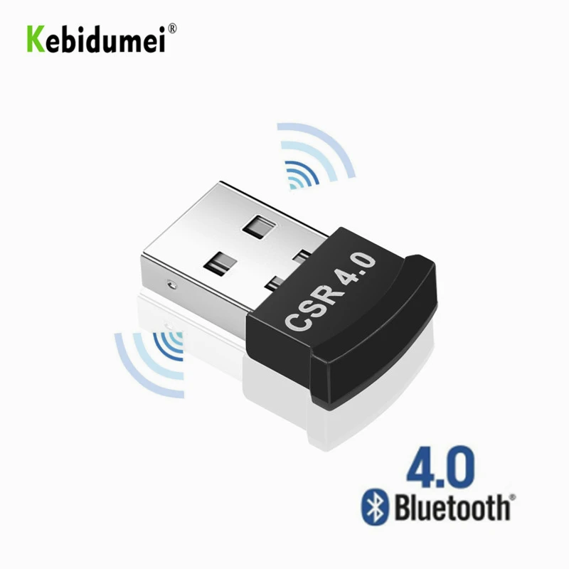 Мини USB Bluetooth 4 0 адаптер kebidumei ключ Музыка звук передатчик приемник для ПК