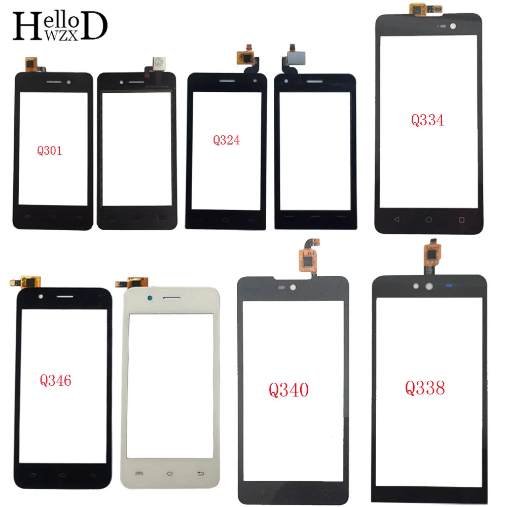 Сенсорный экран для Micromax Bolt Q301 Q324 Spark 2 Q334 Q338 Canvas Selfie 2 Q340 Q346 сенсорный экран дигитайзер панель сенсор стекло
